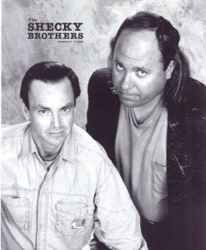 Brad Slaight and Mark Kadlec as The Shecky Brothers